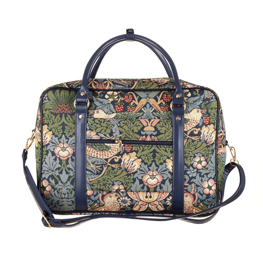 William Morris Strawberry Thief Blue - Cabin Bag Signare Tapestry