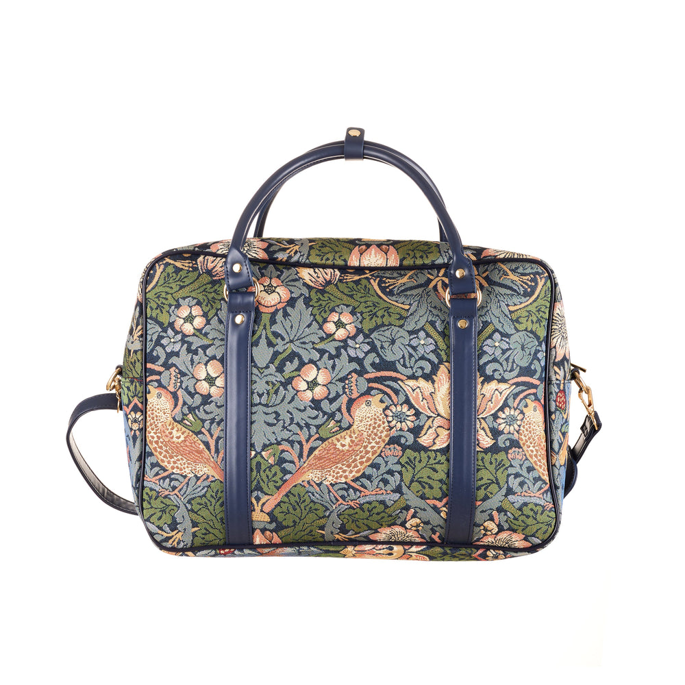 William Morris Strawberry Thief Blue - Cabin Bag Signare Tapestry