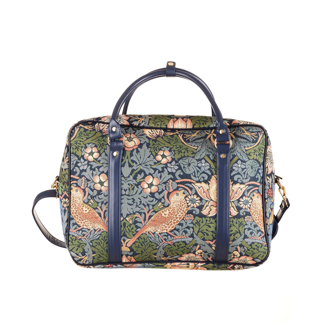 William Morris Strawberry Thief Blue - Cabin Bag Signare Tapestry
