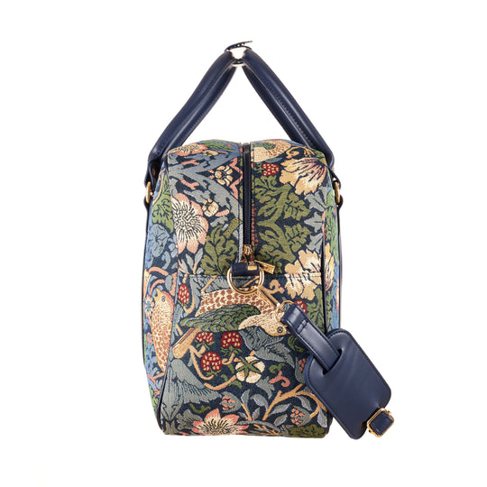 William Morris Strawberry Thief Blue - Cabin Bag Signare Tapestry