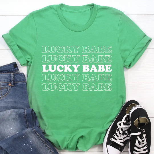 Lucky Babe T-Shirt MerchMallow