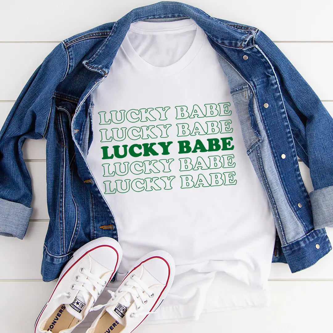 Lucky Babe T-Shirt MerchMallow