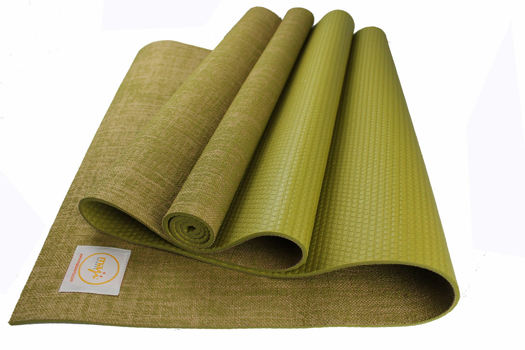 Maji Sports Jute Premium Eco Yoga Mat + Foot Massager (7.5cm x 17.5cm)-10