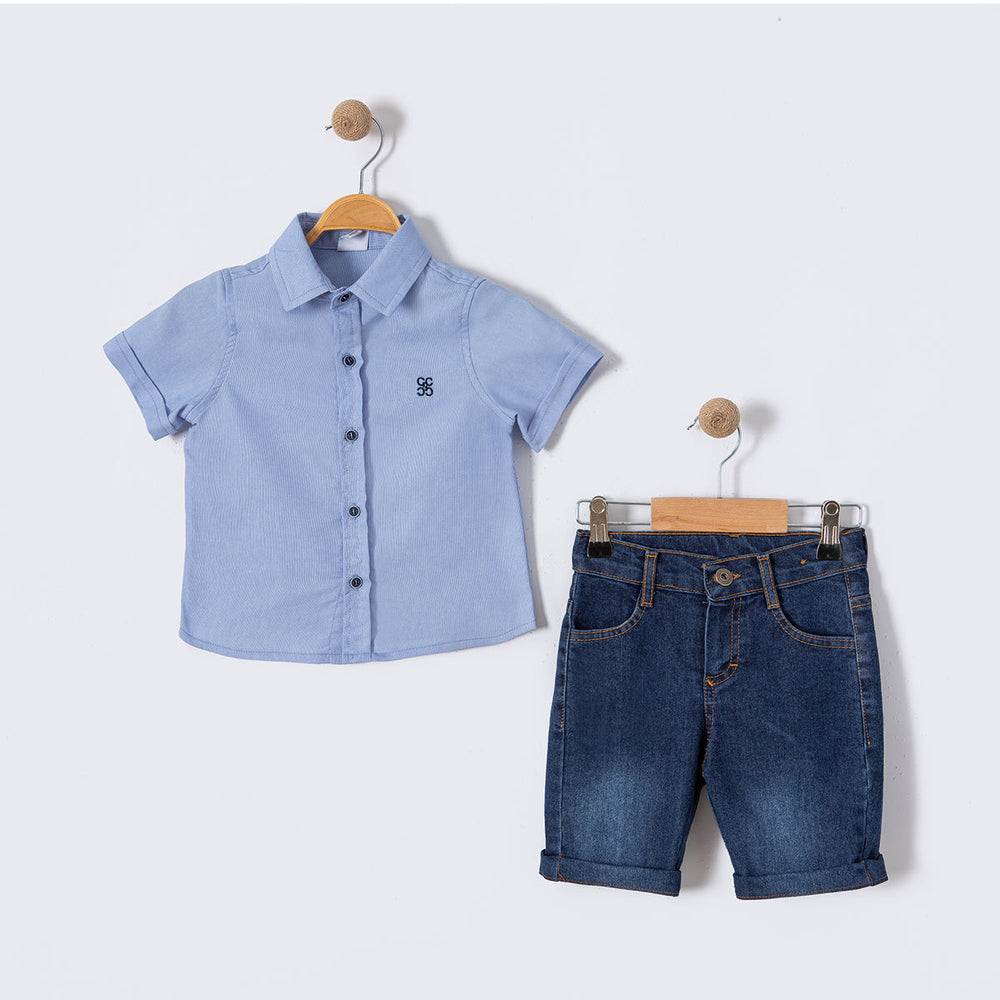 Dapper Dewey Denim Set-1