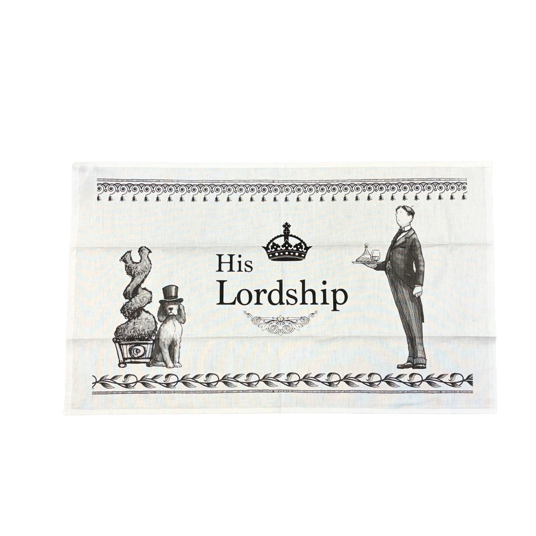 His Lordship - Art Tea Towel Signare Tapestry