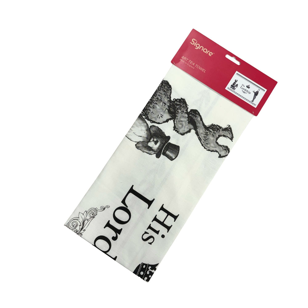 His Lordship - Art Tea Towel Signare Tapestry