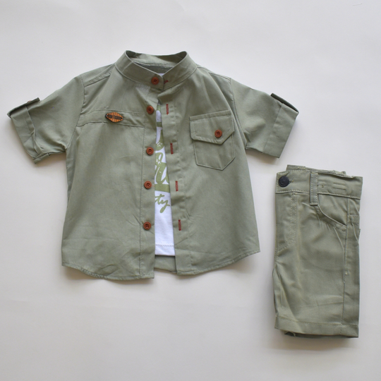 Beach Breeze Boys Dressy Set-1