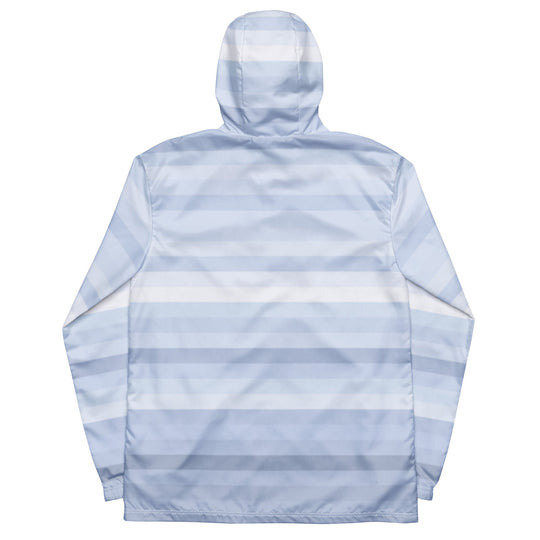 Men’s Tropical Foggy Blue Windbreaker CaribHeaven