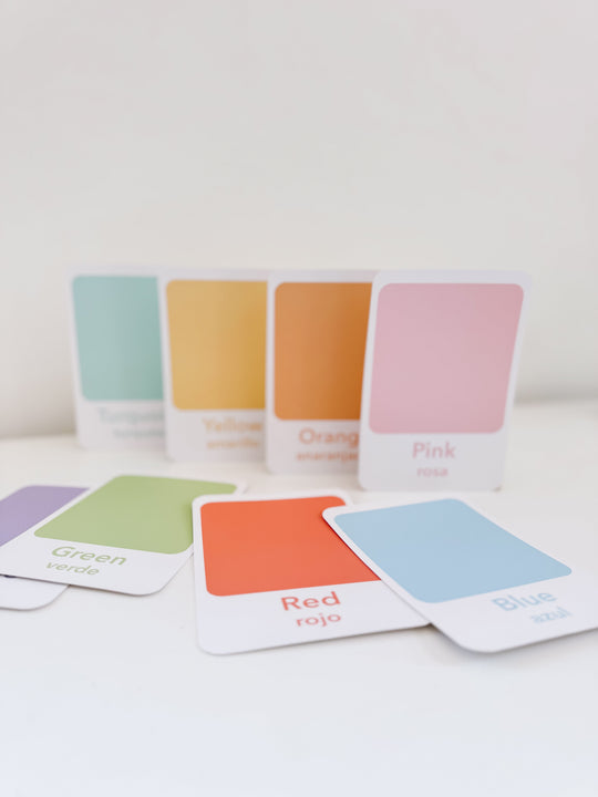 Color Flashcards for Toddlers | Color Recognition Learning Cards for Preschoolers GoodnightFox