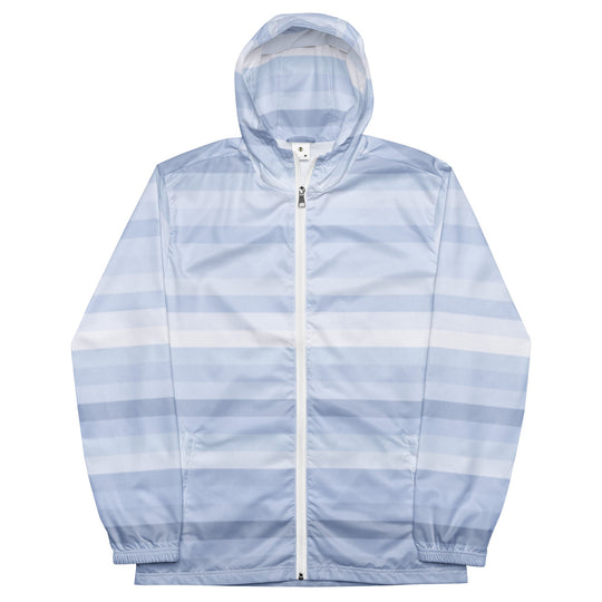 Men’s Tropical Foggy Blue Windbreaker CaribHeaven