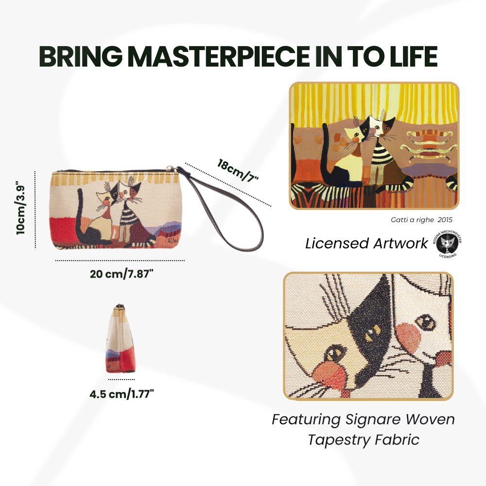 Rosina Cat Cappia - Wristlet Signare Tapestry