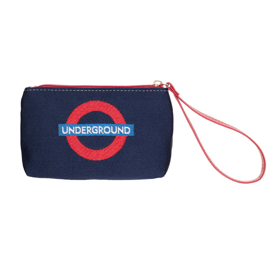 TfL© Roundel Pop Blue - Wristlet Signare Tapestry