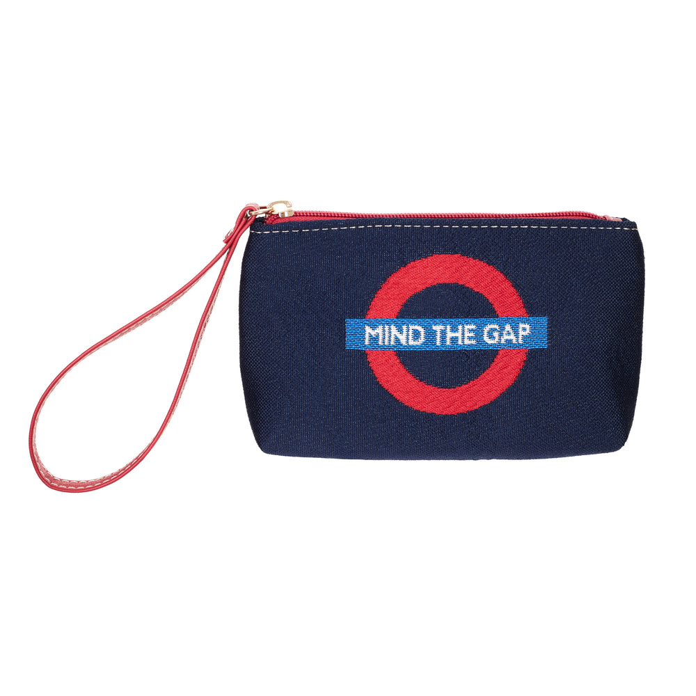 TfL© Roundel Pop Blue - Wristlet Signare Tapestry