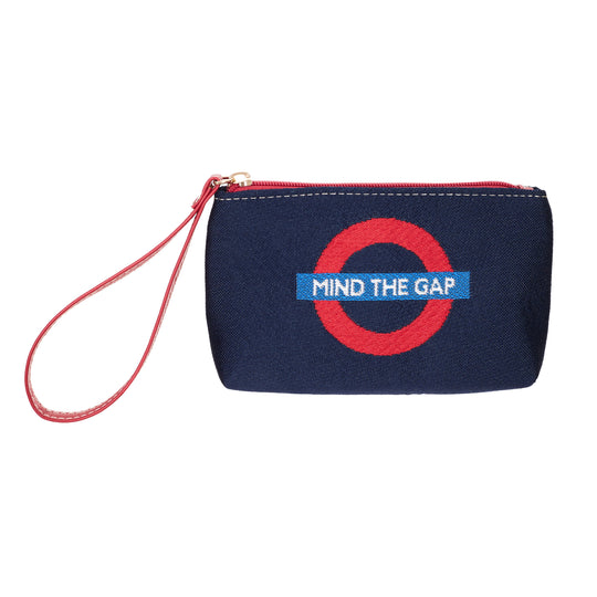TfL© Roundel Pop Blue - Wristlet Signare Tapestry
