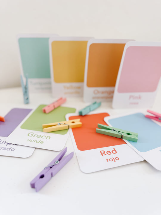 Color Flashcards for Toddlers | Color Recognition Learning Cards for Preschoolers GoodnightFox