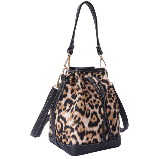 Leopard Print - Bucket Bag Signare Tapestry
