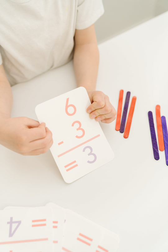 Basic Subtraction Flashcards for Toddlers & Preschoolers GoodnightFox
