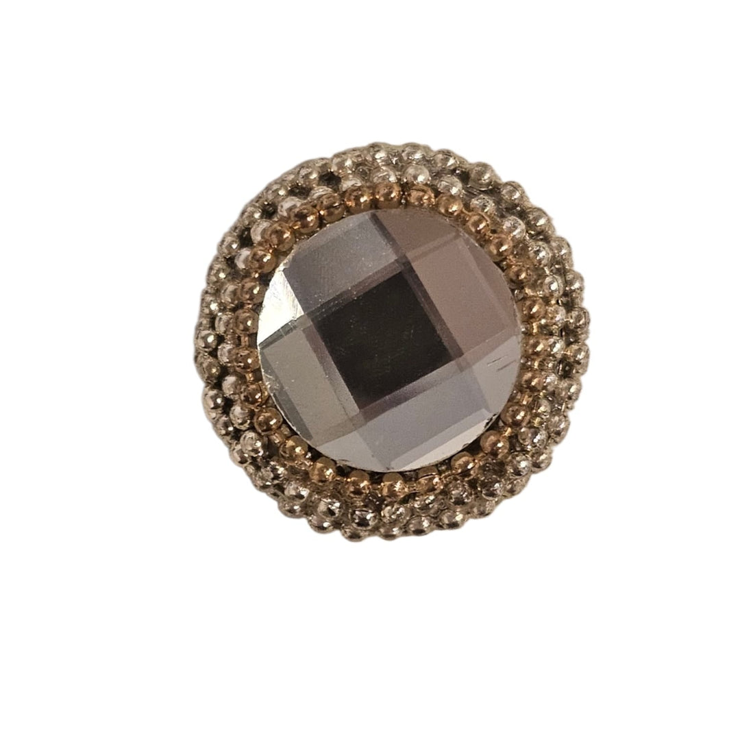 Clap Calamita Crystal Silver CLAUDIA DE ROSA JEWELRY