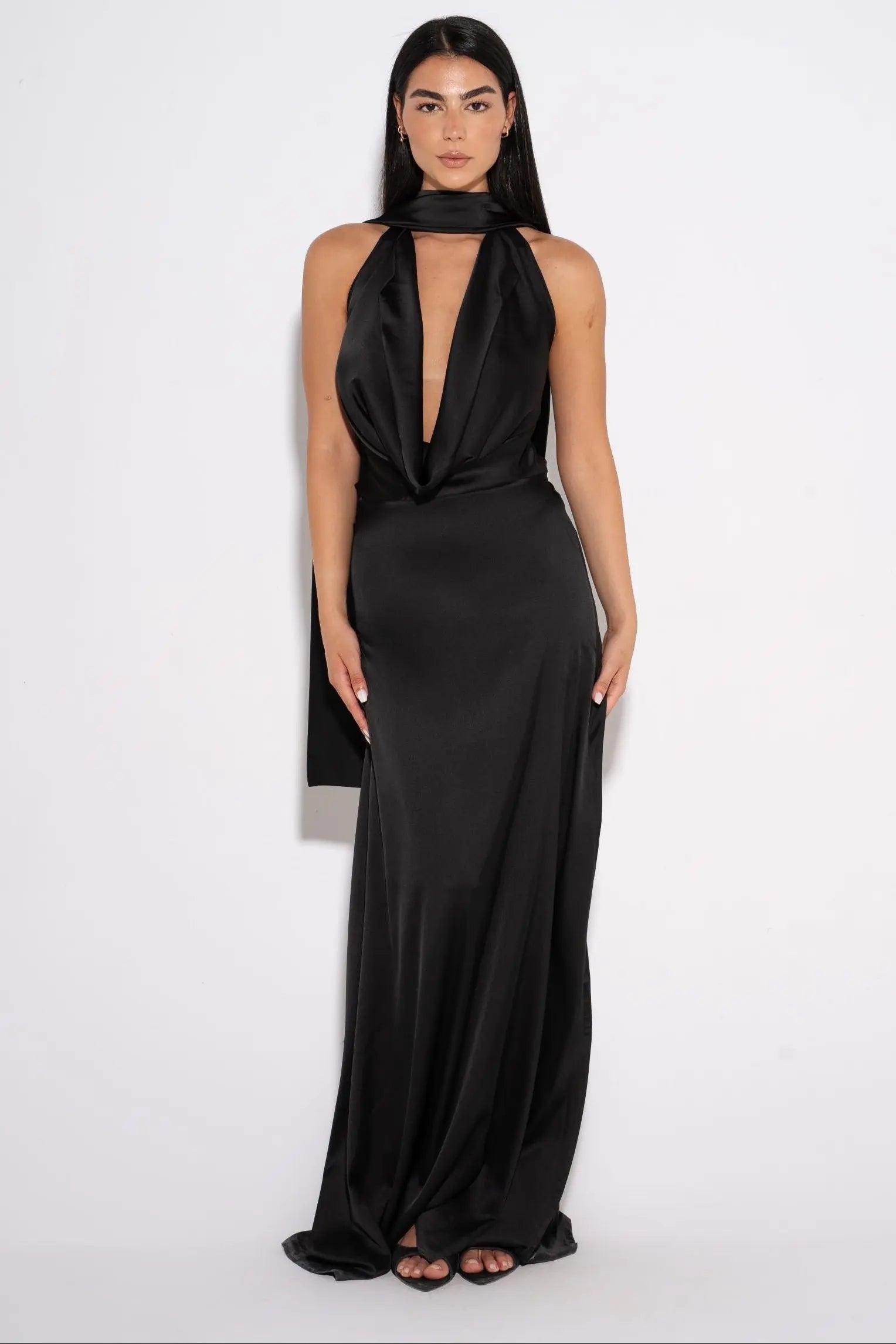 Glamour Evening Dress - Black GL Store