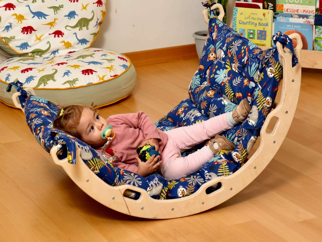 Climbing Arch/Rocker with Pillow & Ramp / Medium Size Kidodido