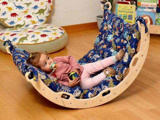 Climbing Arch/Rocker with Pillow & Ramp / Medium Size Kidodido