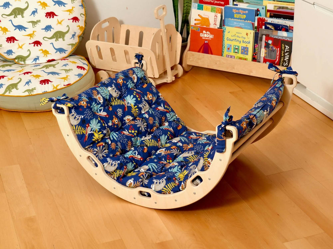 Climbing Arch/Rocker with Pillow & Ramp / Medium Size Kidodido