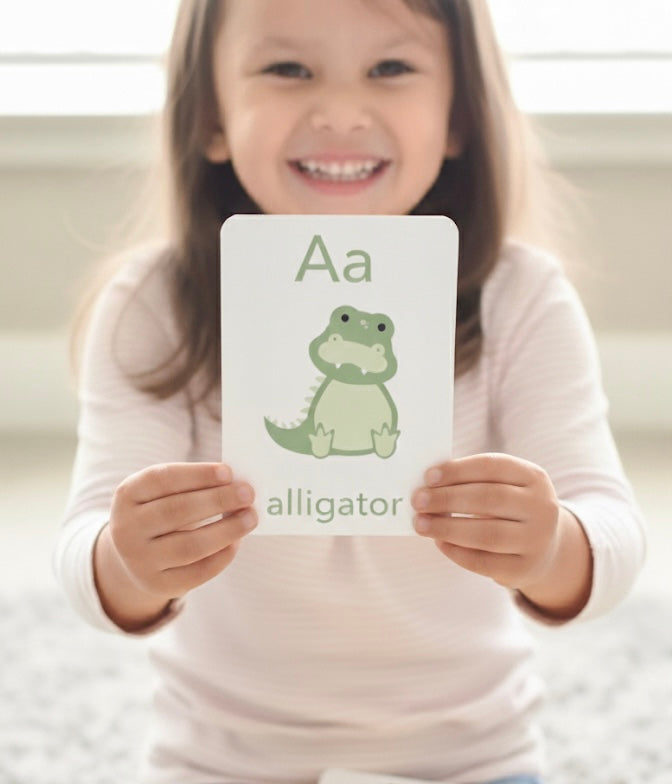 Animal Alphabet Flashcards A-Z | ABC Learning Cards for Toddlers & Preschoolers GoodnightFox