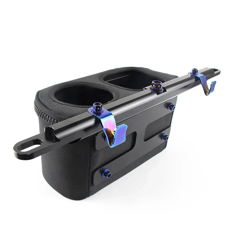 Motorcycle Handlebar Drinking Water Bottle Holder with Storage Bag for Yamaha NMAX XMAX TMAX 300 250 155 OBA