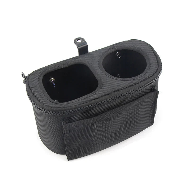 Motorcycle Handlebar Drinking Water Bottle Holder with Storage Bag for Yamaha NMAX XMAX TMAX 300 250 155 OBA