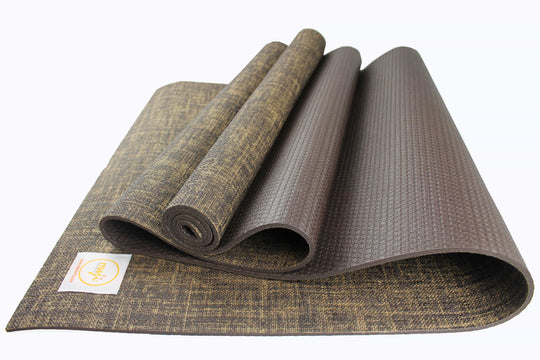 Maji Sports Jute Premium Eco Yoga Mat + Foot Massager (7.5cm x 17.5cm)-6