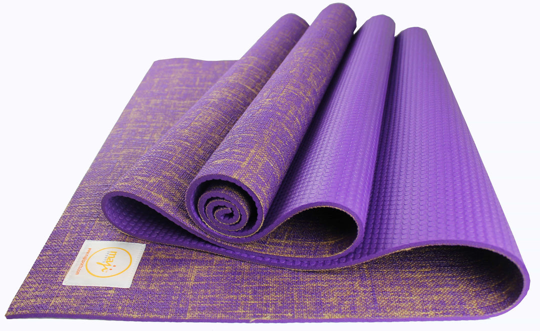 Maji Sports Jute Premium Eco Yoga Mat + Foot Massager (7.5cm x 17.5cm)-12