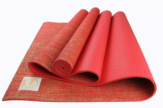 Maji Sports Jute Premium Eco Yoga Mat + Foot Massager (7.5cm x 17.5cm)-9