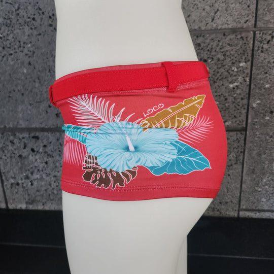 Loco Boutique Lanikai Belted Boyshorts Loco Boutique