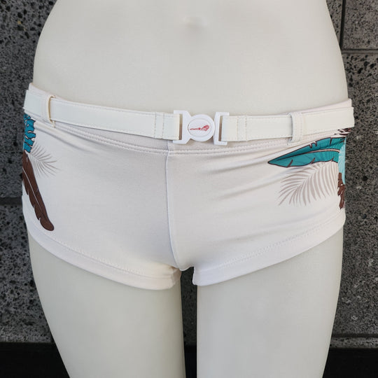 Loco Boutique Lanikai Belted Boyshorts Loco Boutique