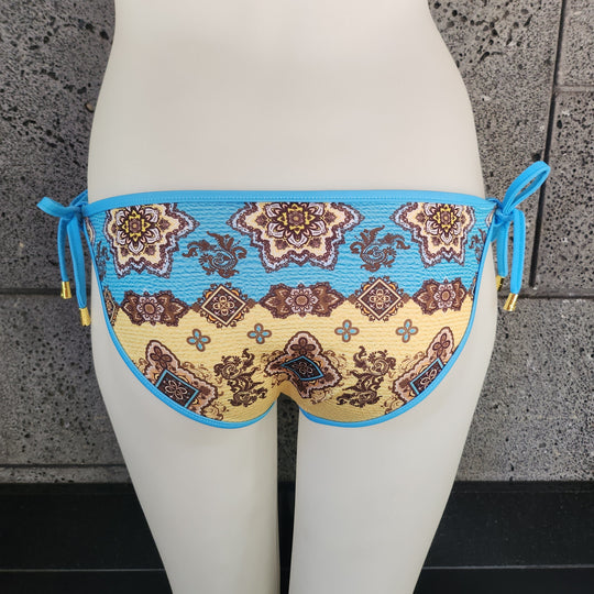Loco Boutique Crest Removable Bows Bikini Bottom Loco Boutique