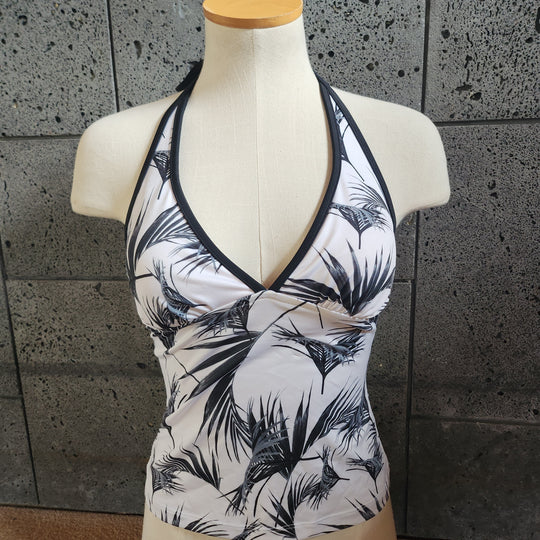 Loco Boutique Floating Palm Halter Tankini Loco Boutique