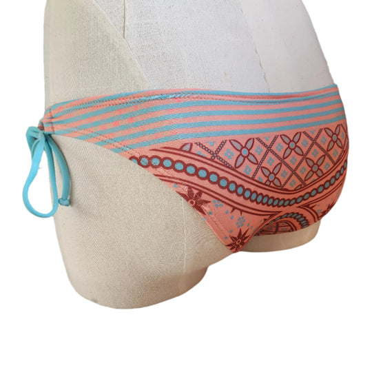 Loco Boutique Batik Stripe Cinched Ties Loco Boutique