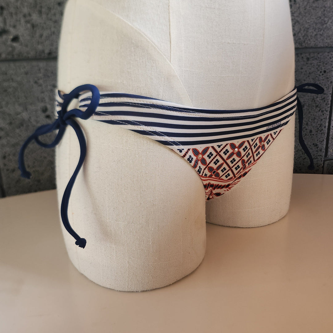 Loco Boutique Batik Stripe Cinched Ties Loco Boutique