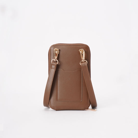 Signare London - B-Loved Smart Phone bag on Beige Monogram Signare Tapestry