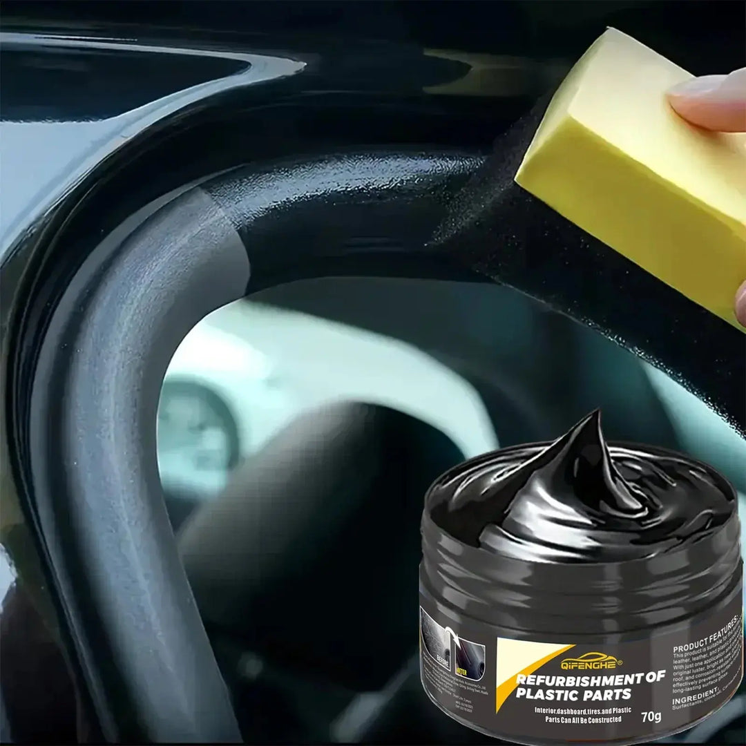 automotive plastic repair agent-interior and exterior plastic polishing wax, scratch repair anti-aging cream, suitable for tires Shop1103356111 Store