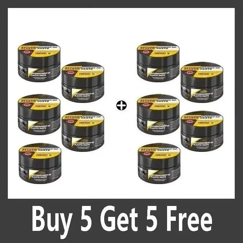 automotive plastic repair agent-interior and exterior plastic polishing wax, scratch repair anti-aging cream, suitable for tires Shop1103356111 Store