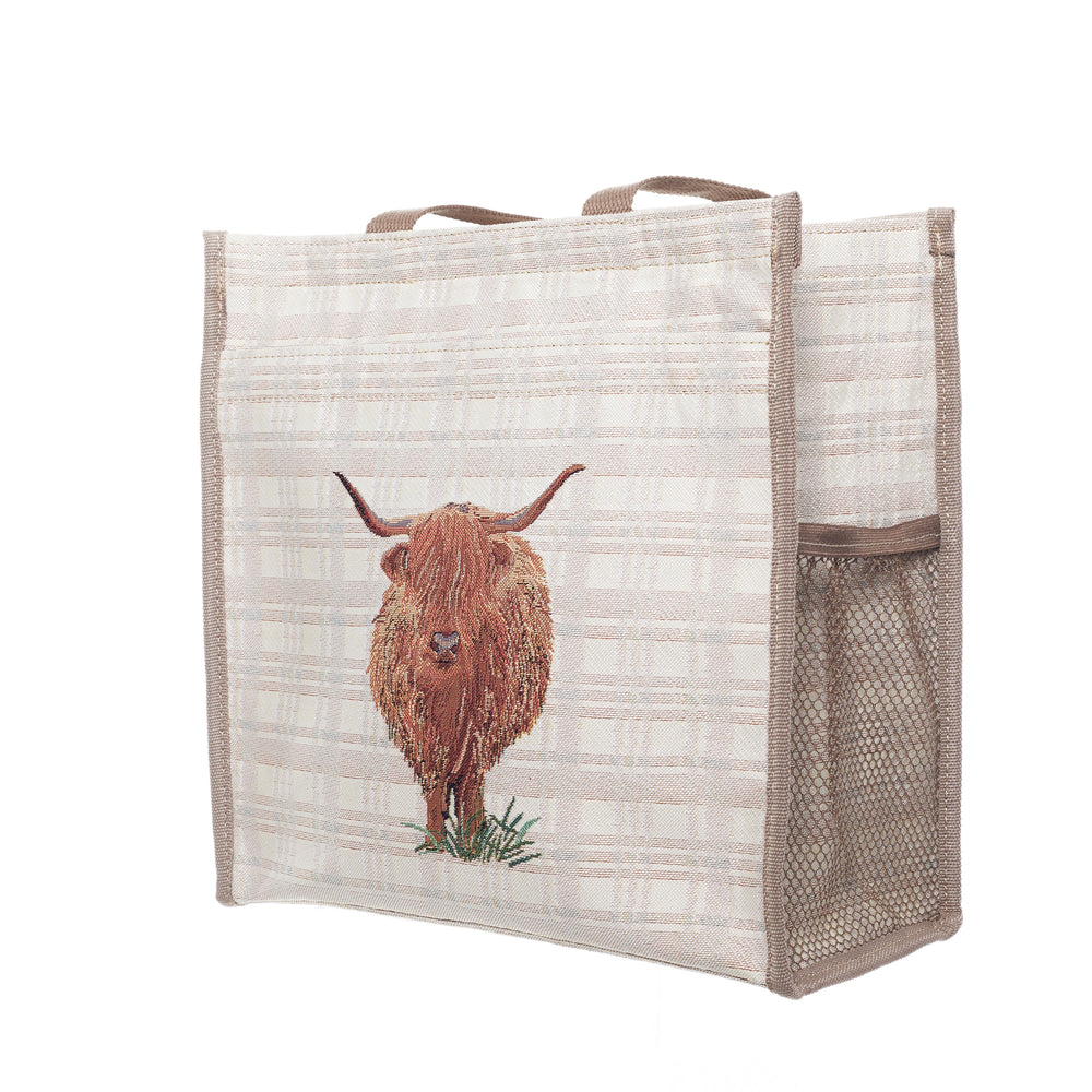 Highland Cow - Shopper Bag Signare Tapestry