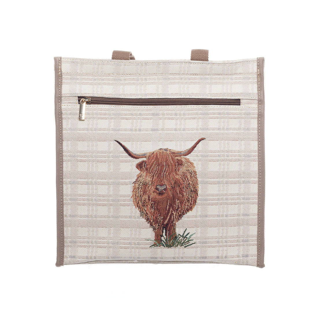 Highland Cow - Shopper Bag Signare Tapestry