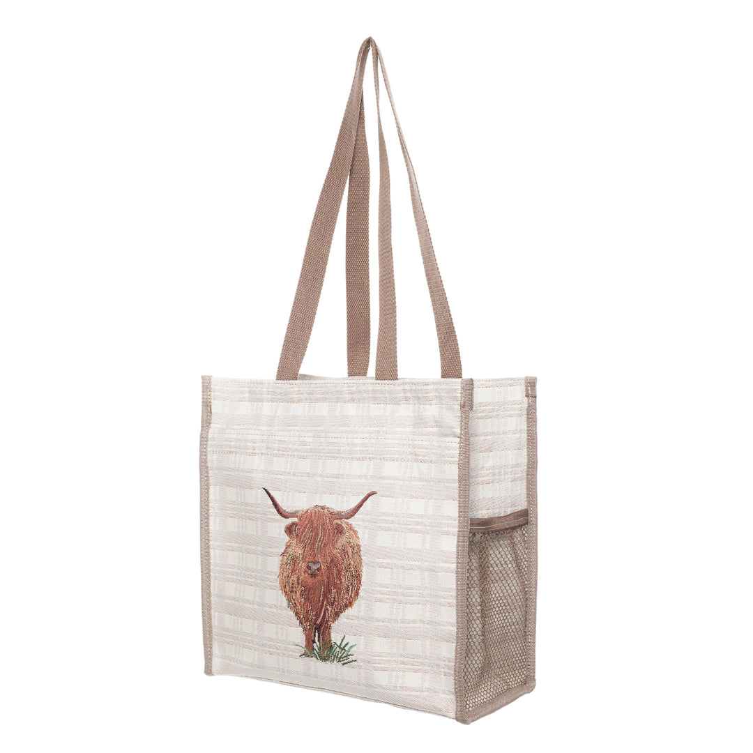 Highland Cow - Shopper Bag Signare Tapestry