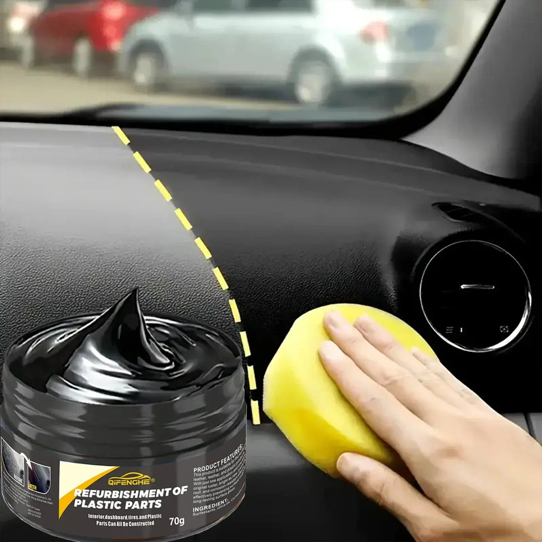 automotive plastic repair agent-interior and exterior plastic polishing wax, scratch repair anti-aging cream, suitable for tires Shop1103356111 Store