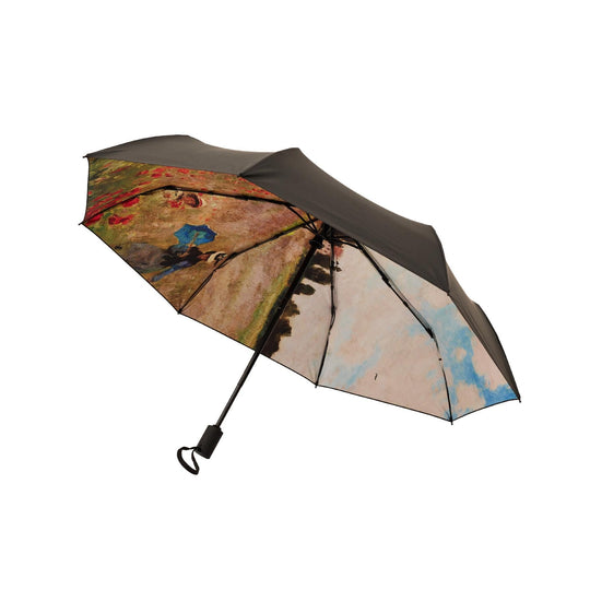 Claude Monet Poppy Field - Automatic Reverse Umbrella Signare Tapestry