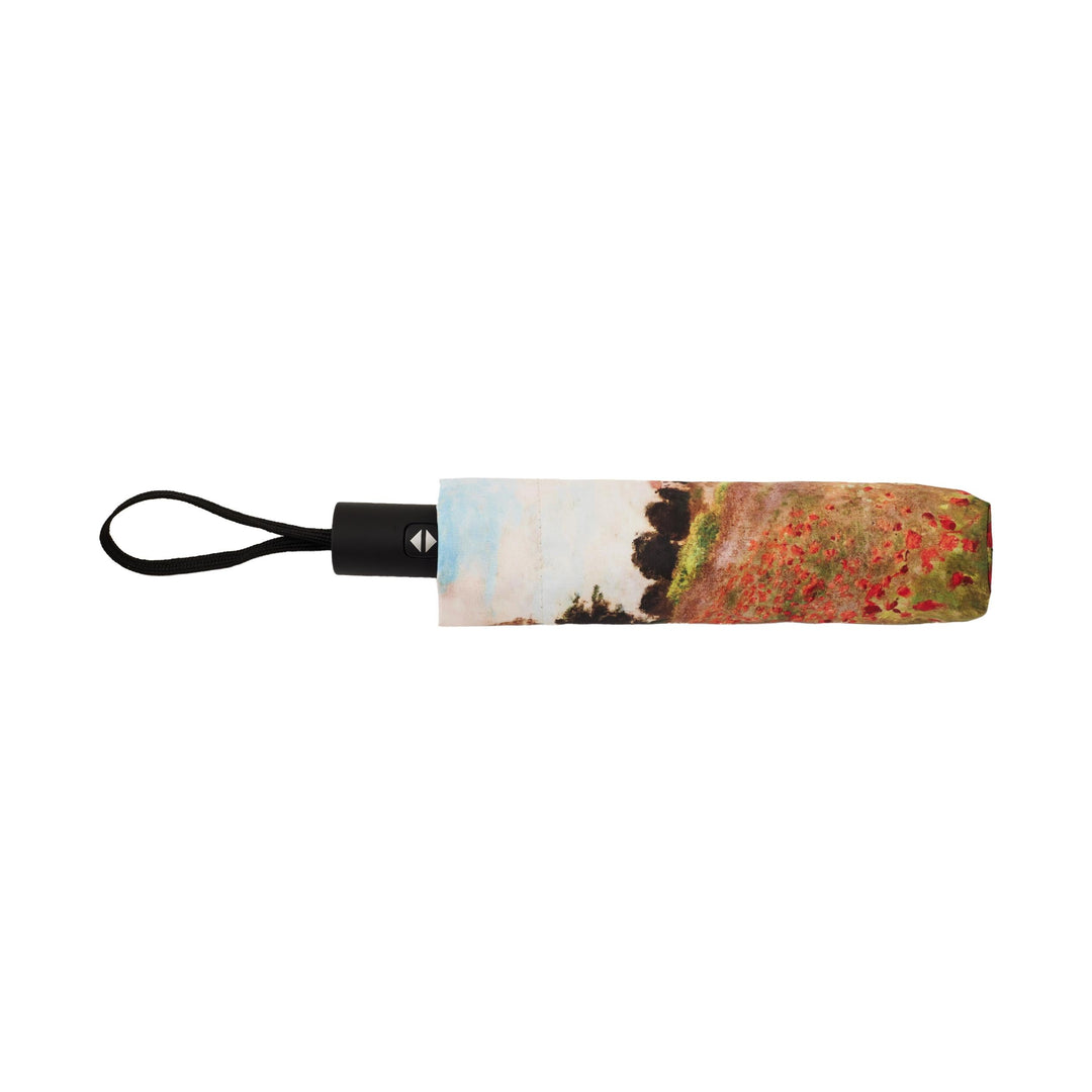 Claude Monet Poppy Field - Automatic Reverse Umbrella Signare Tapestry