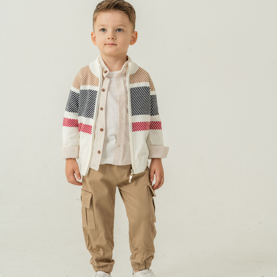 Cargo Style 4PC Sweater Set-1
