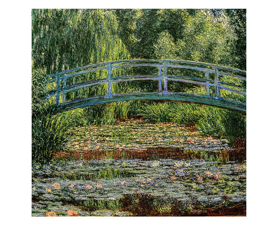 Claude Monet Japanese Bridge - Wall Hanging in 2 sizes Signare Tapestry