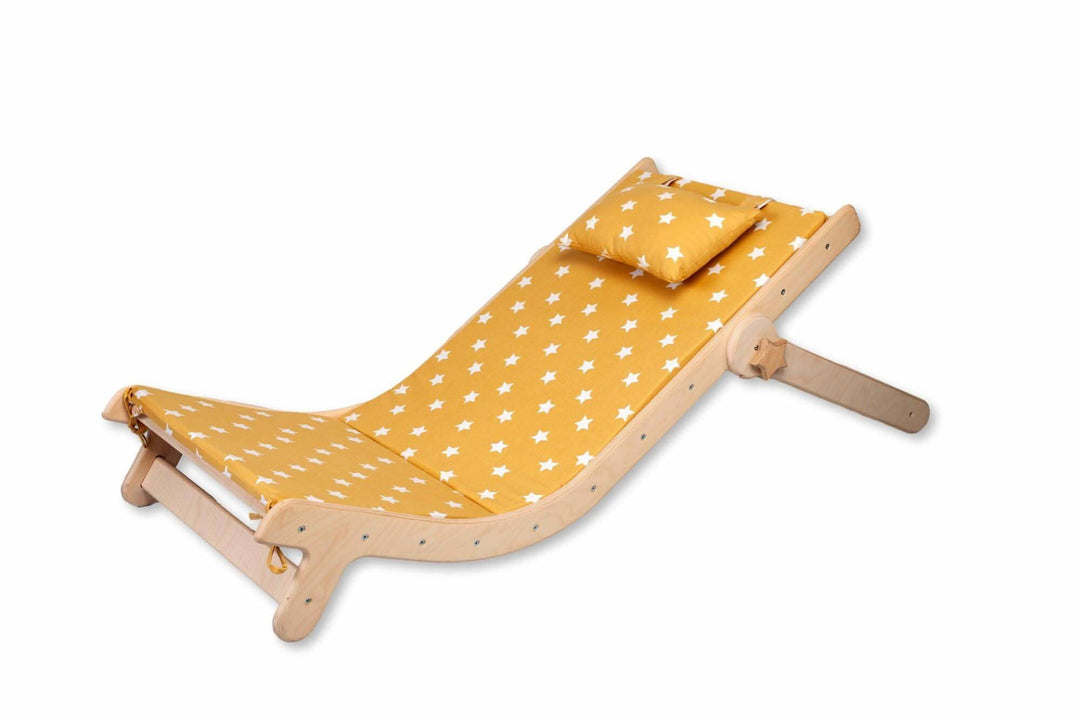 Adjustable Lounge Chair with Comfy Pad Kidodido